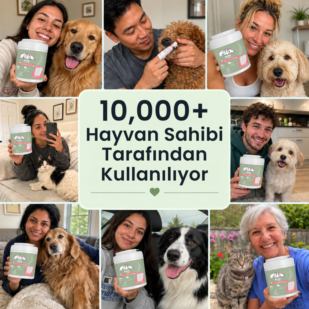 Pumio Kedi/Köpek Diş Mendili